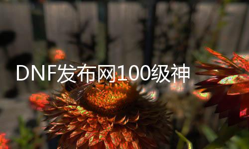 DNF发布网100级神话（DNF发布网100神话套装排行榜最新）