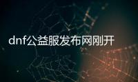 dnf公益服发布网刚开游戏推荐（dnf公益服发布网·1发布网）