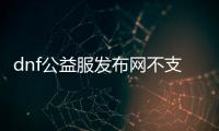 dnf公益服发布网不支持w10（dnf公益服发布网gm权限通用）