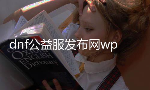 dnf公益服发布网wpe（dnf公益服发布网cdk漏洞）