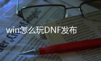 win怎么玩DNF发布网（用win10玩dnf怎么样）